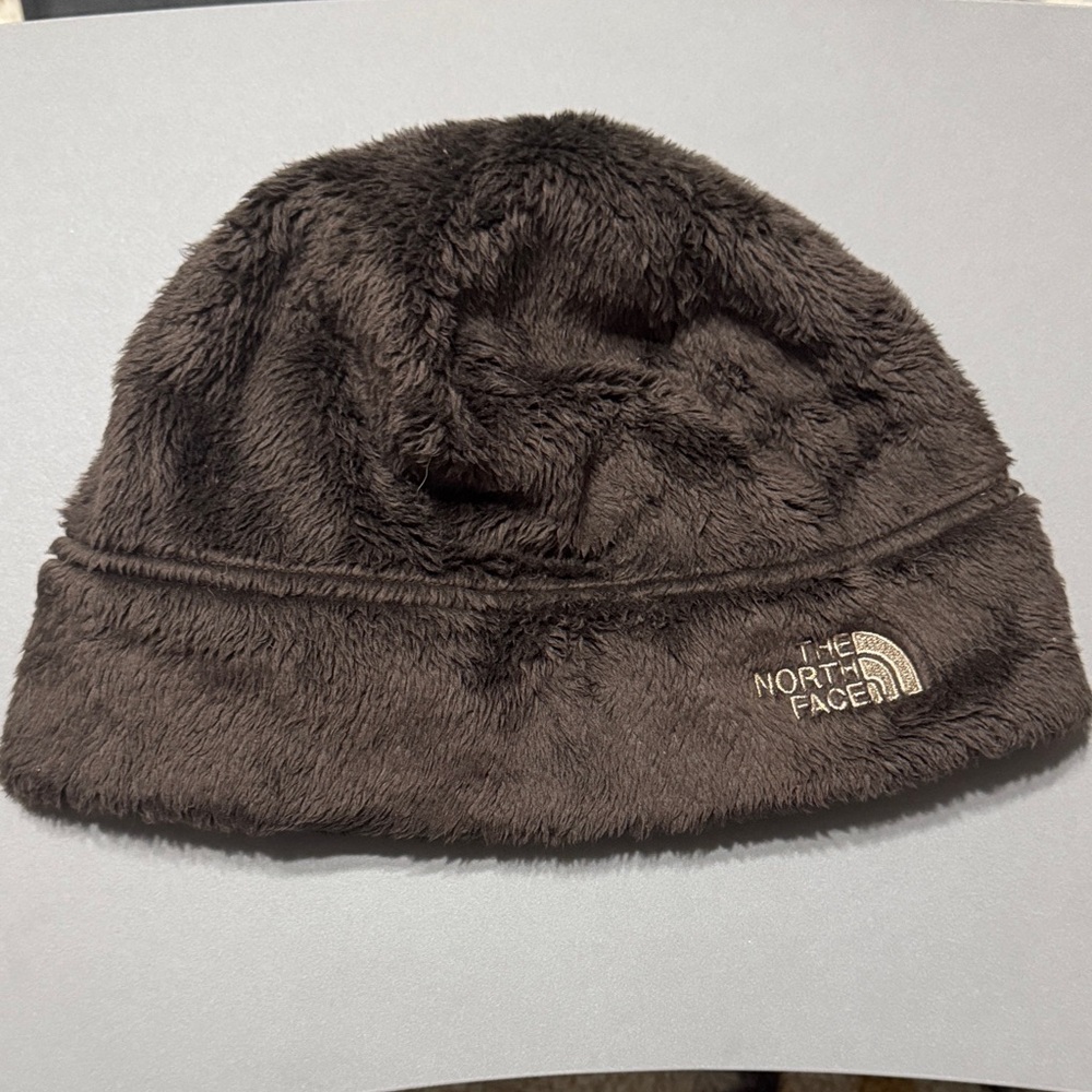 The North Face Dark Brown Fleece Hat